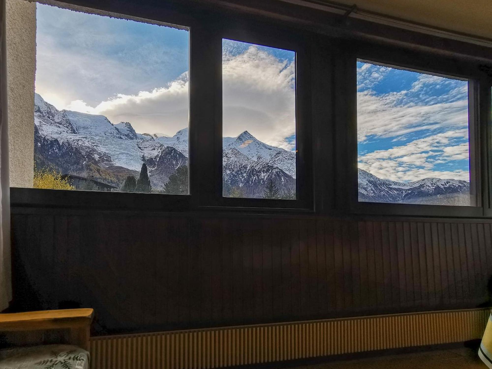 Sun Valley 3 - Vue Mont-Blanc Chamonix ภายนอก รูปภาพ